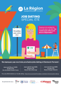 job dating job d'été pour retardataires à Clermont-Ferrand Auvergne-Rhône-Alpes Orientation
