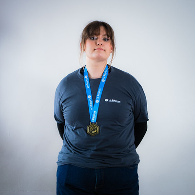 Barbara Cichy - Designe graphique - WorldSkills 48e - Equipe Auvergne-Rhône-Alpes