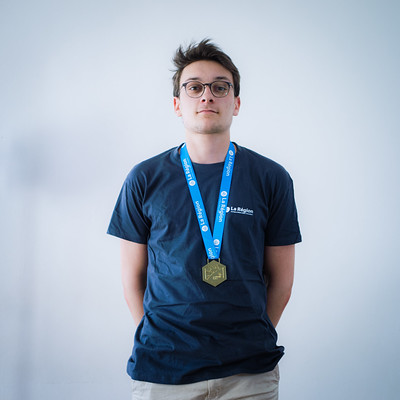Elliot Landais - menuiserie - WorldSkills 48e - Equipe Auvergne-Rhône-Alpes