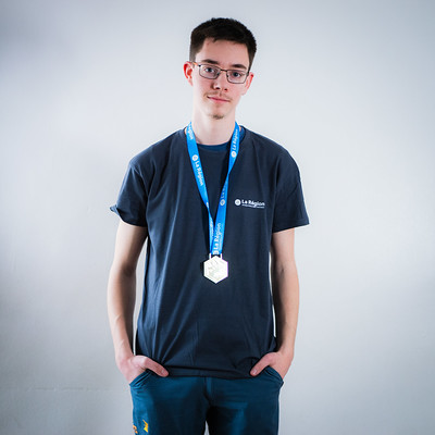 Emilien Petit - CAO Ingénierie mécanique - WorldSkills 48e - Equipe Auvergne-Rhône-Alpes