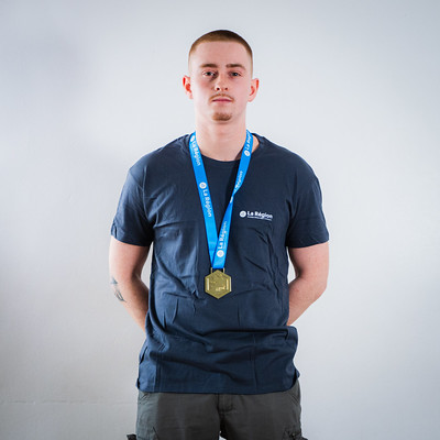 Mathéo Cauwenberg - Maintenance industrielle - WorldSkills 48e - Equipe Auvergne-Rhône-Alpes