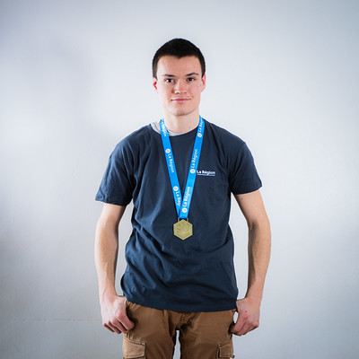 Samuel Brosse - Plomberie et chauffage - WorldSkills 48e - Equipe Auvergne-Rhône-Alpes