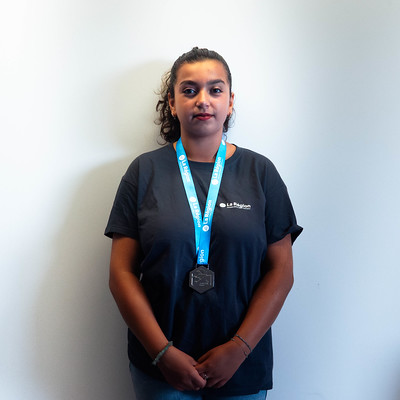 Inès VIEIRA DA SILVA - Aide à la personne - WorldsSkills 48e - Equipe Auvergne-Rhône-Alpes