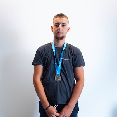 Mathias MORESTIN - Jardinier Paysagiste - Parcours Plus - WorldSkills 48e edition - Equipe régionale Auvergne-Rhône-Alpes