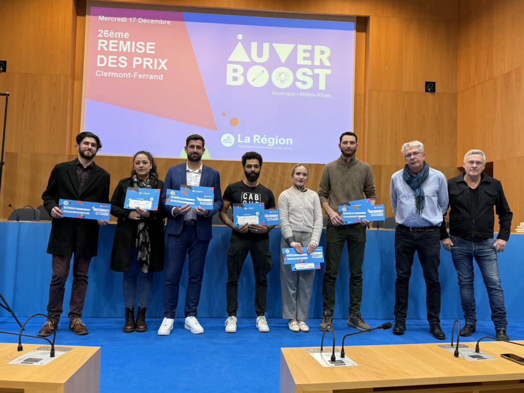 Auverboost lauréats Clermont-Ferrand décembre 2025